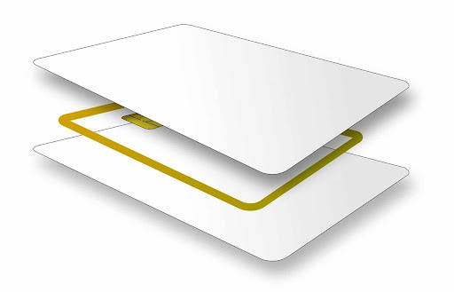 Blank chip and smart cards