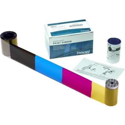 Datacard YMCKT R10 colour ribbon